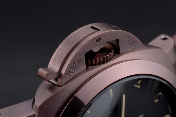 Panerai Luminor Brown Leather Strap Black Dial 80161 - Image 2