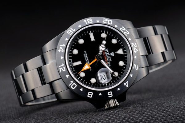 Rolex Explorer Black Ceramic Bezel Black Dial Tachymeter - Image 4