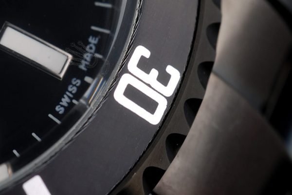 Rolex Submariner Wide Lady Black Bezel Black Dial Tachymeter - Image 9