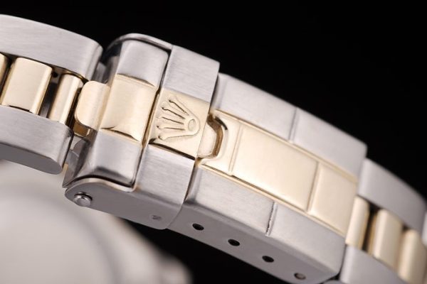 Rolex Yacht Master Gold White Dial Tachymeter（replica 1:1） - Image 5