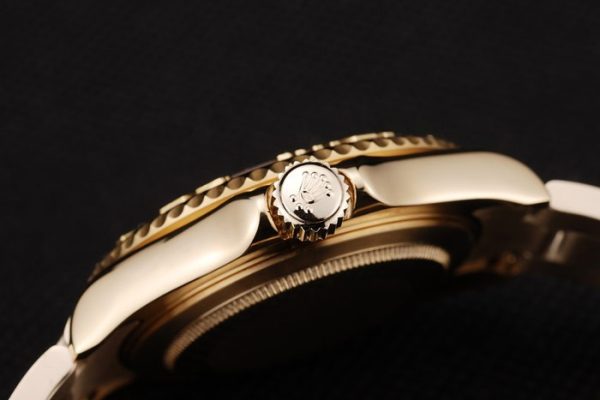 Rolex Yacht Master Gold Dial Gold Tachymeter（replica 1:1） - Image 8