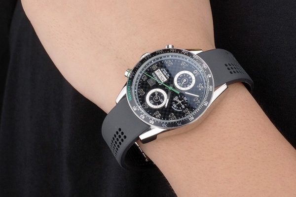Black Carrera Replica Watches 3758 - Image 2