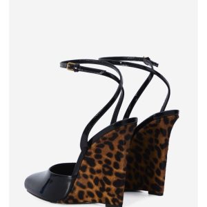 La Scandale wedge sandals