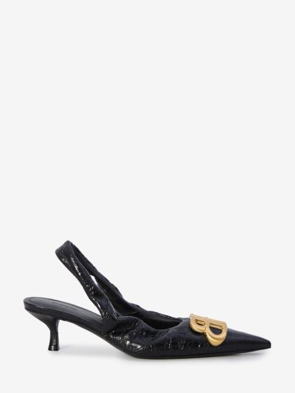Monaco 50mm slingback pumps - Image 4
