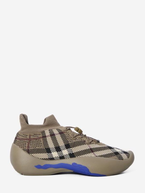 Check knit Neptune sneakers - Image 4
