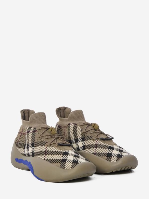 Check knit Neptune sneakers - Image 5