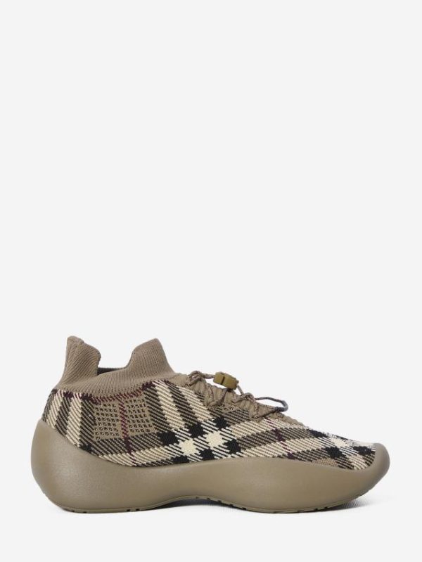 Check knit Neptune sneakers - Image 6