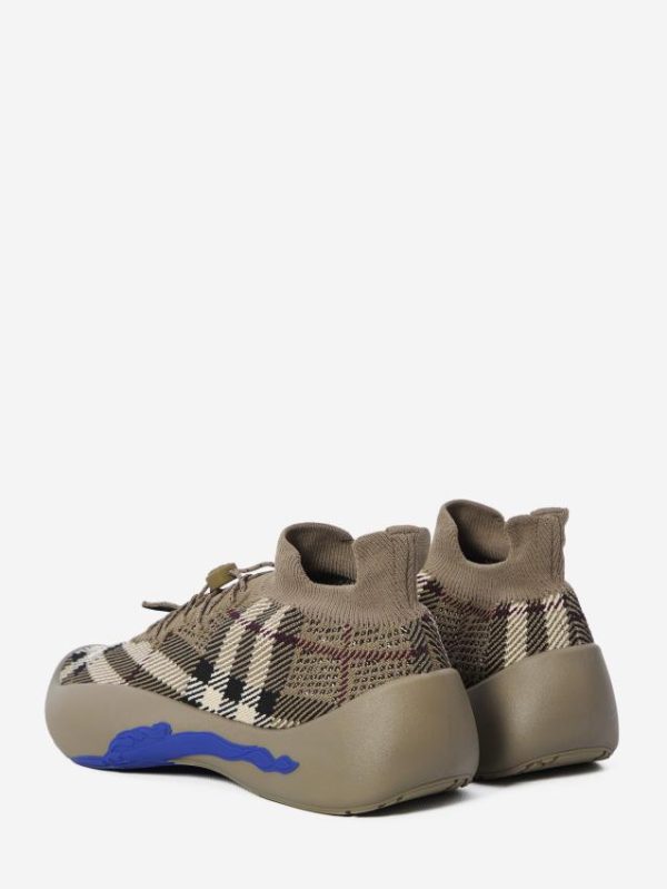 Check knit Neptune sneakers