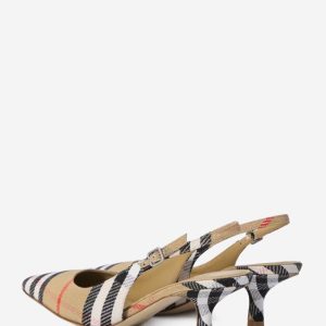 Birdie Check slingback pumps