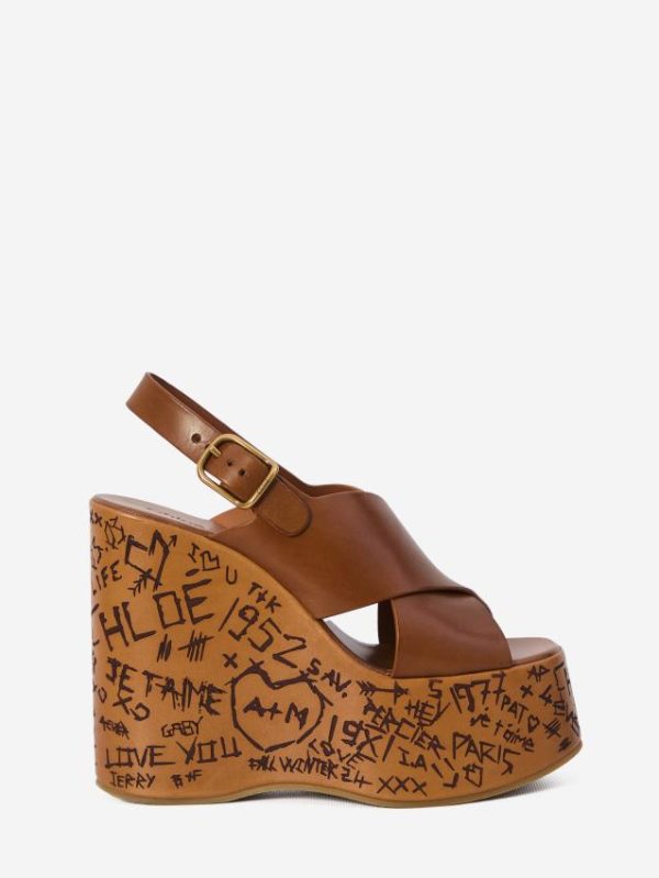 Maxime wedge sandals - Image 4