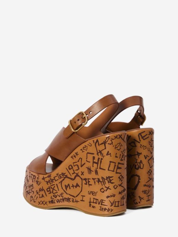 Maxime wedge sandals