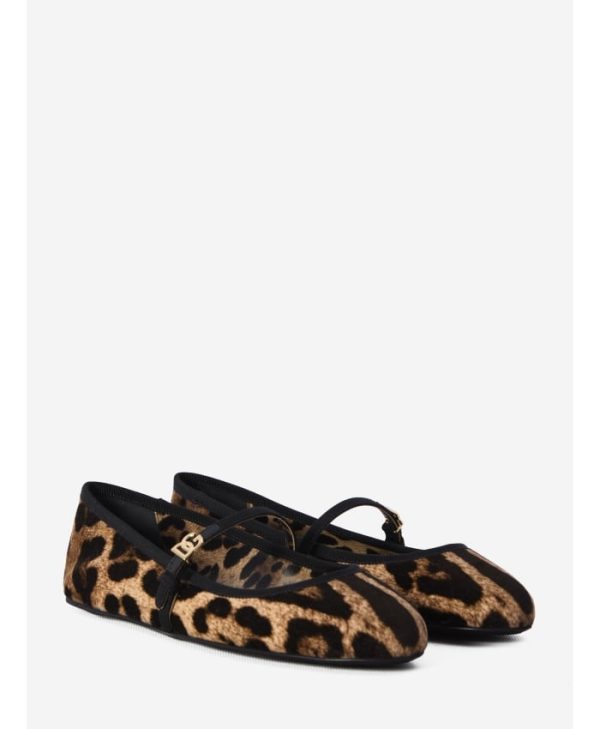 Leo print ballet flats - Image 5