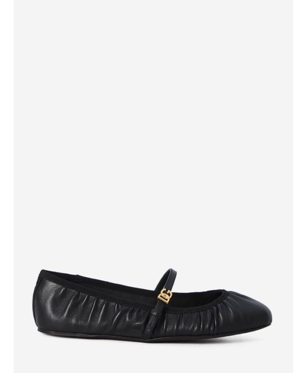 Leather ballet flats - Image 4