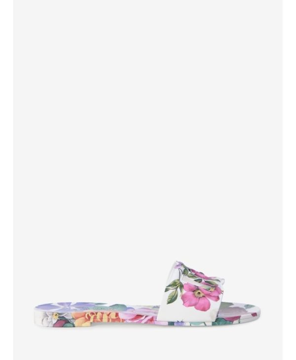 Floral beachwear slides - Image 4