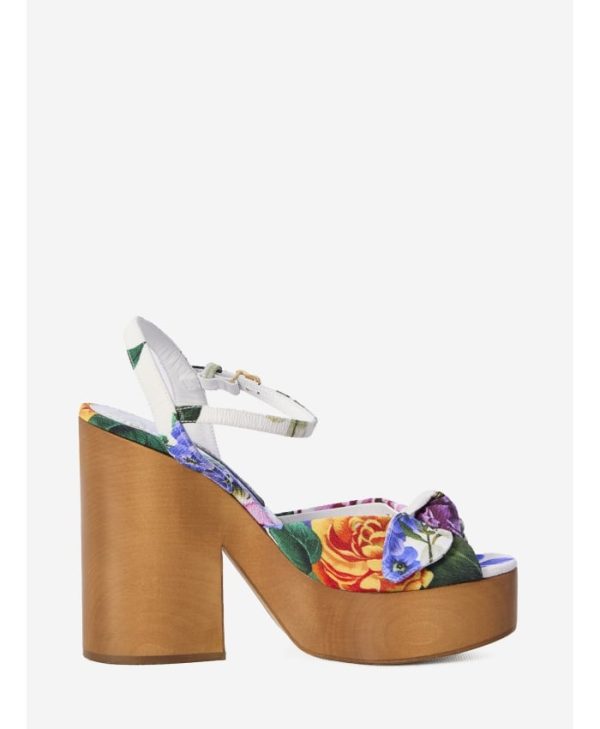 Floral platform sandals - Image 6