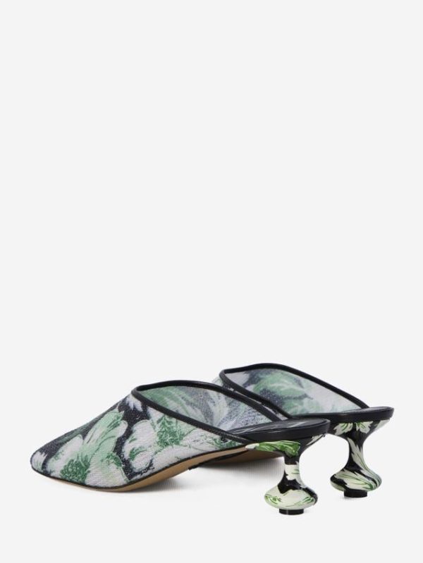 Sequined Toy mules