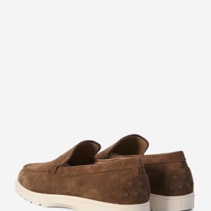 Suede loafers