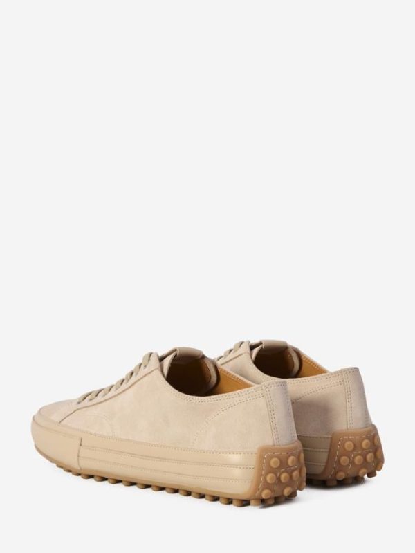 Suede leather sneakers