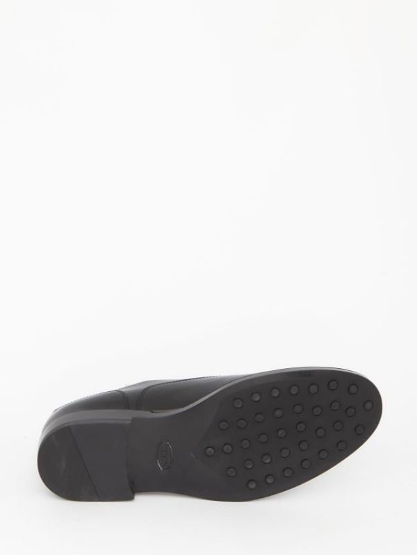 Lace-ups in black leather - Image 2