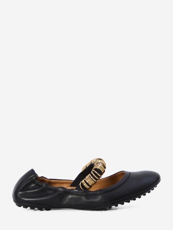 Ballet flats with eyelets - Image 4