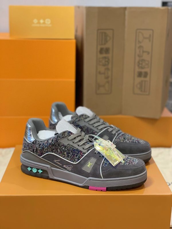 「#92」LOUIS VUITTON  TRAINER 1A998B 2022Show style Sneakers