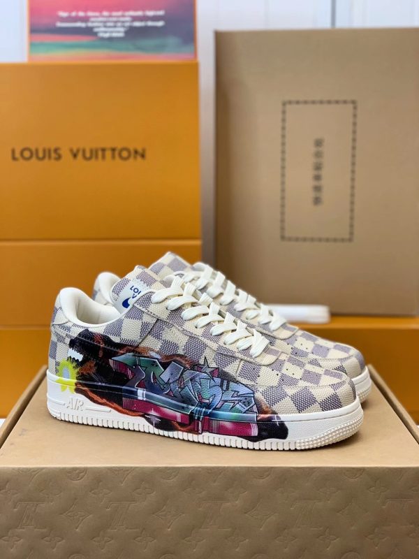「#151」LOUIS VUITTON × NIKE AIR FORCE 1 Sneaker
