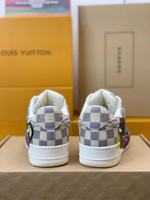 「#151」LOUIS VUITTON × NIKE AIR FORCE 1 Sneaker - Image 4