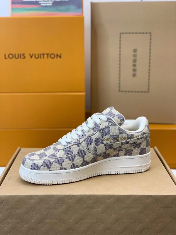 「#151」LOUIS VUITTON × NIKE AIR FORCE 1 Sneaker - Image 3