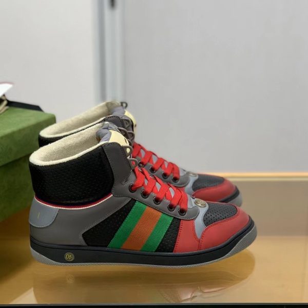 ¡¸#210¡¹Gucci High-top Distressed sneakers - Image 2