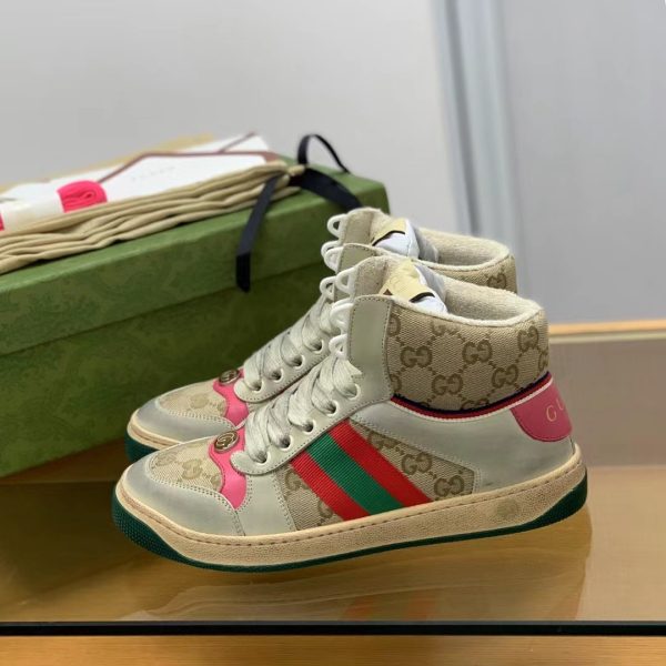 ¡¸#211¡¹Gucci High-top Distressed sneakers - Image 2