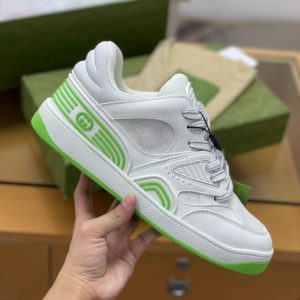 ¡¸#245¡¹Gucci sneakers Cowhide+Breathable mesh