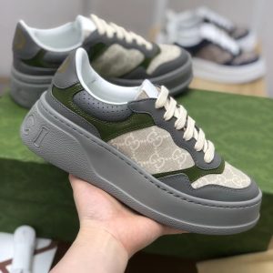 ¡¸#252¡¹Gucci sneakers Cowhide