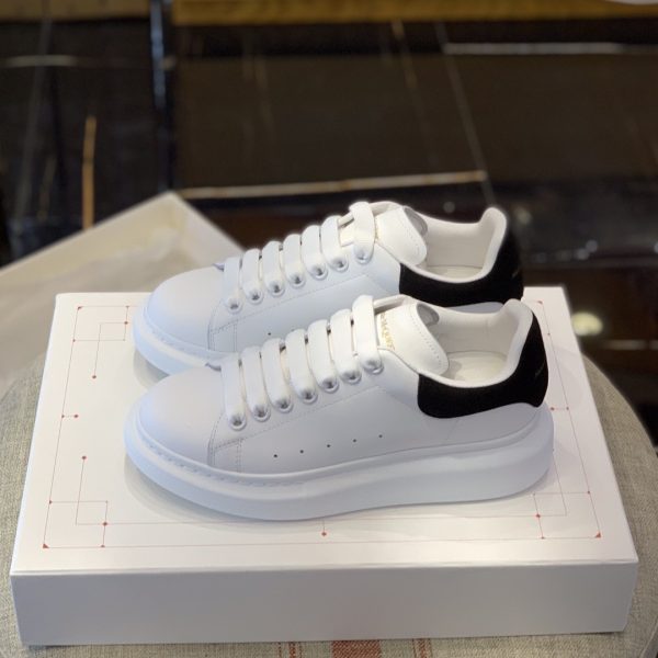 ¡¸#458¡¹Alexander McQueen MQ Black velvet tail Sneakers - Image 2