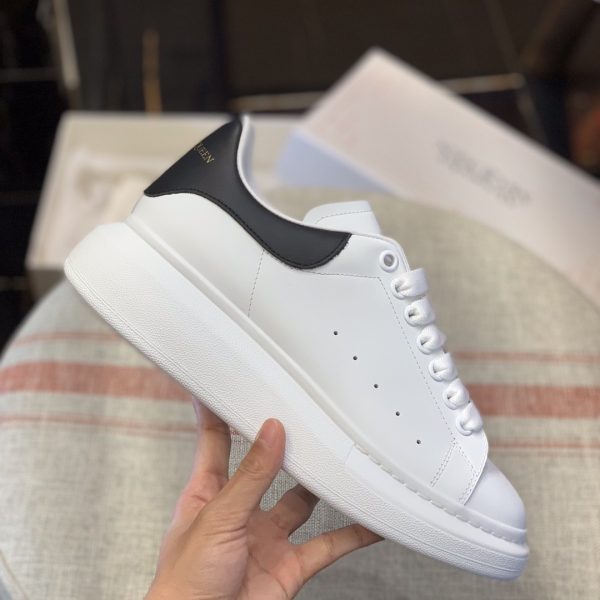 ¡¸#459¡¹Alexander McQueen MQ black cowhide tail Sneakers