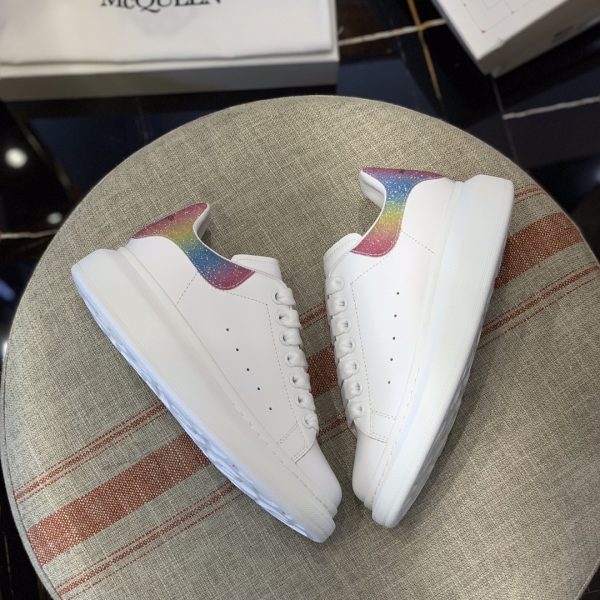 ¡¸#463¡¹Alexander McQueen MQ rainbow tail Sneakers - Image 3