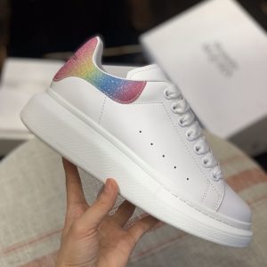 ¡¸#463¡¹Alexander McQueen MQ rainbow tail Sneakers
