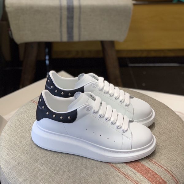 ¡¸#466¡¹Alexander McQueen MQ black tail Rose nail Sneakers - Image 2