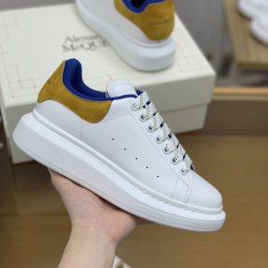 ¡¸#469¡¹Alexander McQueen MQ double-deck Yellow tail Sneakers