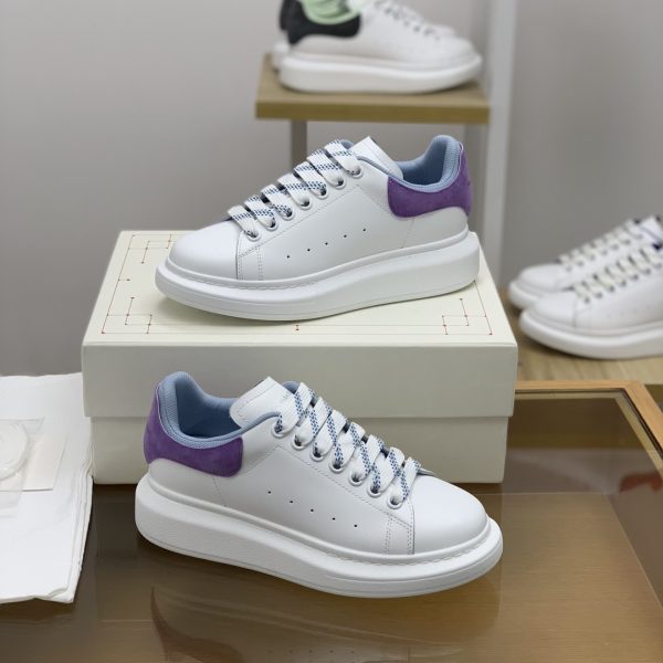 ¡¸#473¡¹Alexander McQueen MQ double-deck Purple tail Sneakers - Image 2