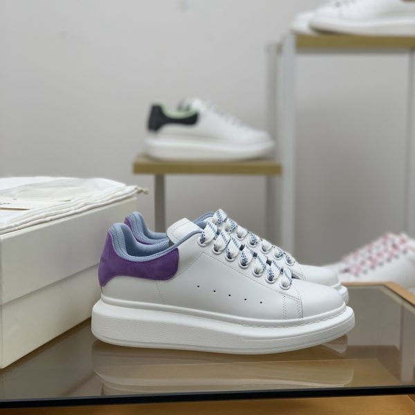 ¡¸#473¡¹Alexander McQueen MQ double-deck Purple tail Sneakers - Image 3