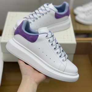 ¡¸#473¡¹Alexander McQueen MQ double-deck Purple tail Sneakers
