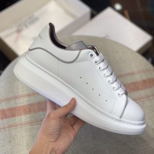 ¡¸#477¡¹Alexander McQueen MQ White fluorescence tail Sneakers