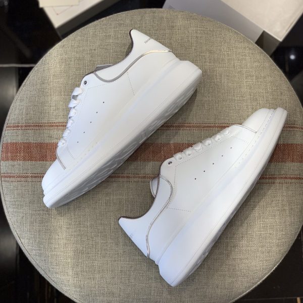¡¸#477¡¹Alexander McQueen MQ White fluorescence tail Sneakers - Image 2
