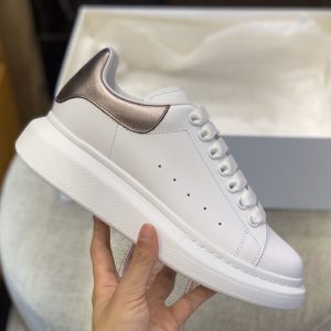¡¸#479¡¹Alexander McQueen MQ gun-black tail Sneakers