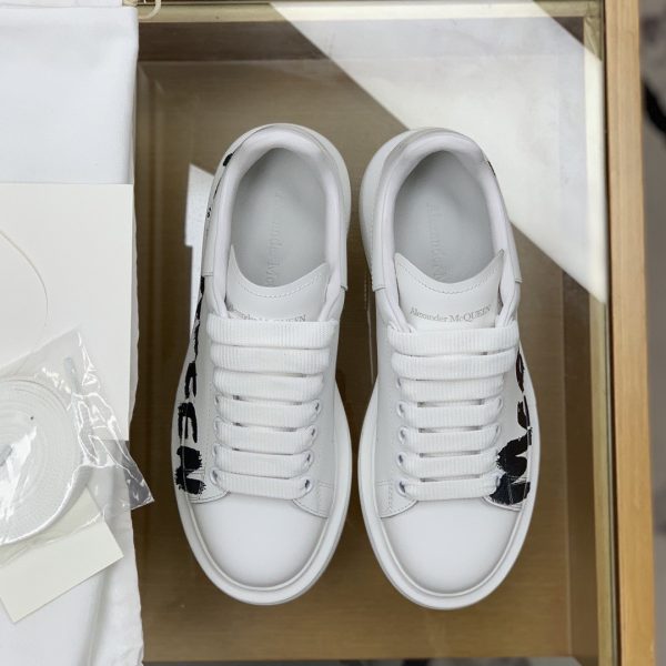 ¡¸#509¡¹Alexander McQueen MQ 3D white letter Sneakers - Image 2