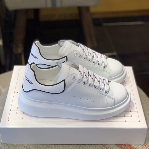 ¡¸#511¡¹Alexander McQueen MQ  white film tail Sneakers - Image 3