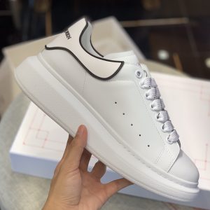 ¡¸#511¡¹Alexander McQueen MQ  white film tail Sneakers