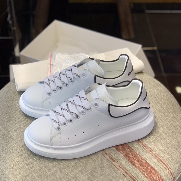 ¡¸#511¡¹Alexander McQueen MQ  white film tail Sneakers - Image 2