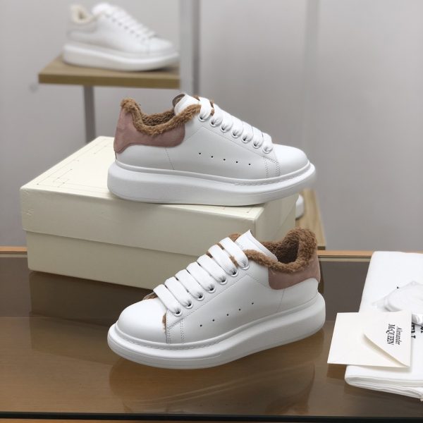 ¡¸#519¡¹Alexander McQueen MQ Pink velvet Lining Sneakers - Image 2