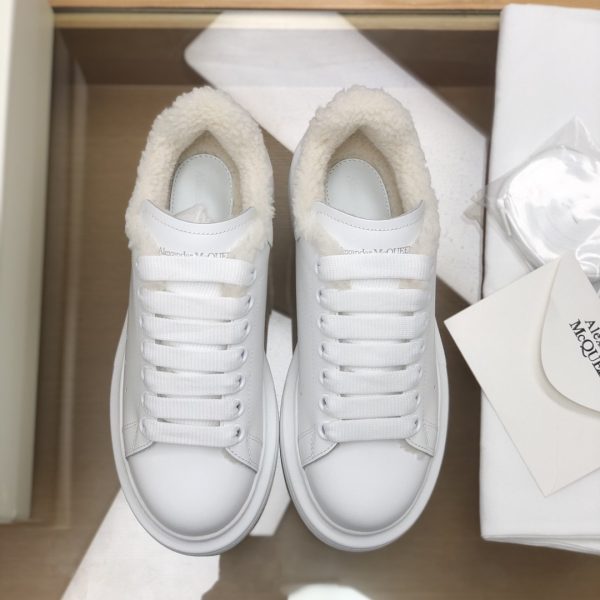 ¡¸#520¡¹Alexander McQueen MQ White velvet Lining Sneakers - Image 2